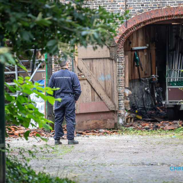 Politie sluit brandstichting niet uit in Roosendaal
