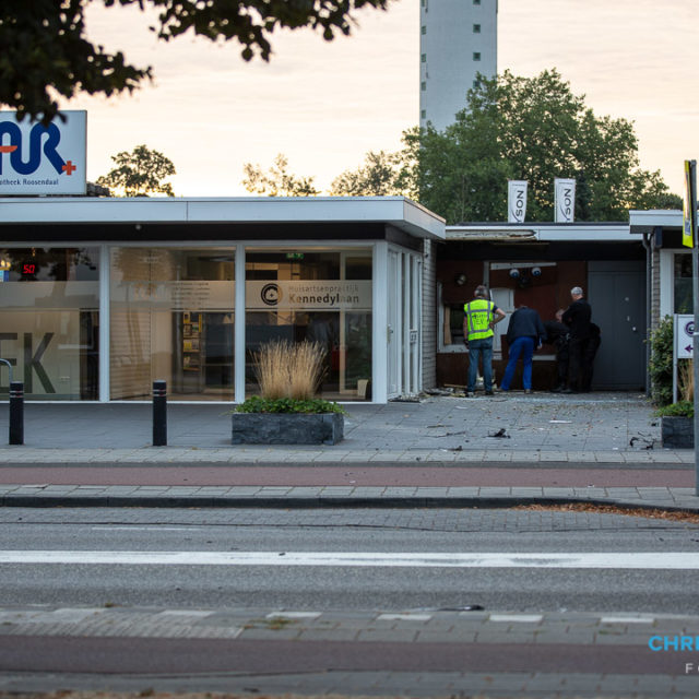 Plofkraak op geldautomaat in Roosendaal