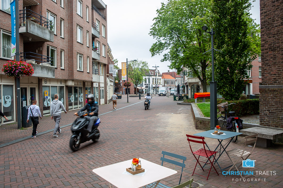 Voetgangers en fietsers krijgen de ruimte in de binnenstad van Roosendaal